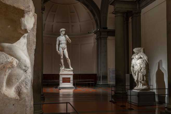 LA GALLERIA DELL’ACCADEMIA di Firenze in prima serata sui RAI1 in MERAVIGLIE - STELLE D’EUROPA di Alberto Angela