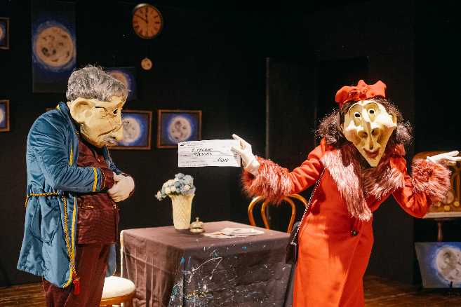LUMINA - Lo spettacolo creato e interpretato da Lorenzo Marchi e Roberta Sciortino in scena al Teatro Lo Spazio-Roma