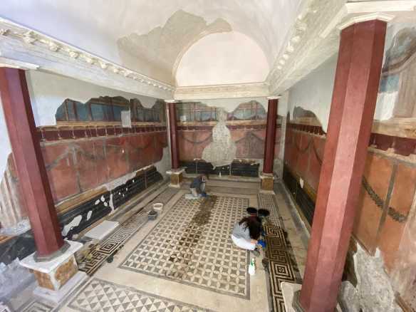 Il cantiere della Casa delle Nozze d’argento di prossima apertura - Visita speciale a San Valentino con la “MY POMPEII CARD”