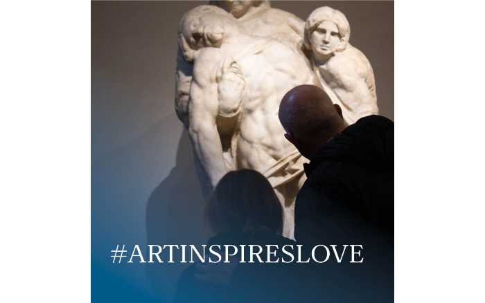 GALLERIA DELL'ACCADEMIA di Firenze - ART INSPIRES LOVE #artinspireslove - SAN VALENTINO al museo