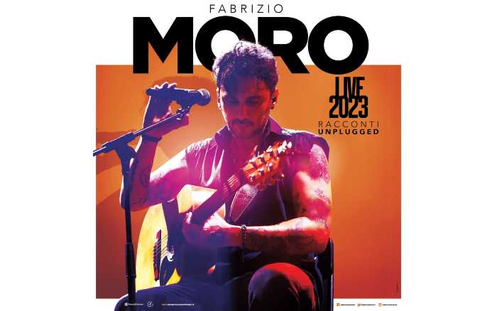 FABRIZIO MORO torna in tour da marzo con LIVE 2023 – RACCONTI UNPLUGGED