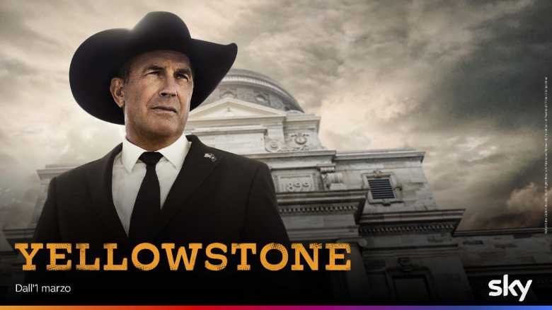 "Yellowstone" - Dall'1 marzo su Sky e NOW la quinta stagione dell'amatissimo western con Kevin Costner "Yellowstone" - Dall'1 marzo su Sky e NOW la quinta stagione dell'amatissimo western con Kevin Costner