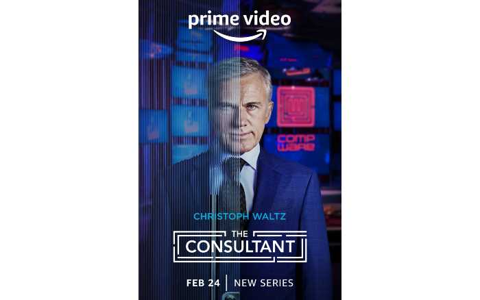 Prime Video svela il trailer ufficiale e il poster del nuovo thriller con Christoph Waltz, The Consultant