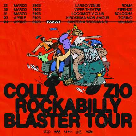 COLLA ZIO - Dopo Sanremo parte da Roma il "ROCKABILLY BLASTER TOUR"