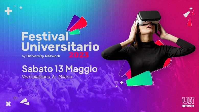 FESTIVAL UNIVERSITARIO 2023 – Il più grande Festival universitario italiano mai realizzato prima tra formazione, tecnologia e sostenibilità FESTIVAL UNIVERSITARIO 2023 - Il più grande Festival universitario italiano mai realizzato prima tra formazione, tecnologia e sostenibilità