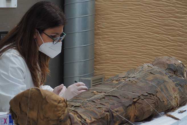Al via da oggi il ciclo di conferenze "Mummies. Il passato svelato" sullo studio diagnostico e restauro conservativo di due mummie rare Al via da oggi il ciclo di conferenze "Mummies. Il passato svelato" sullo studio diagnostico e restauro conservativo di due mummie rare