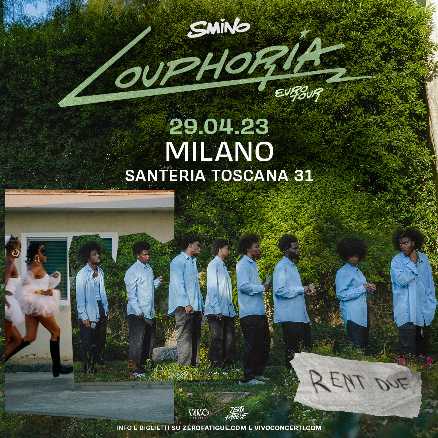 SMINO - Il rapper americano dallo stile irriverente per la prima volta in italia