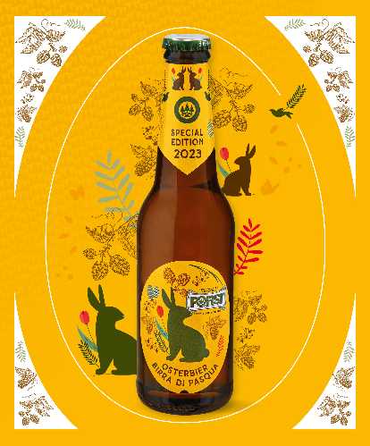 Birra di Pasqua FORST, prodotta appositamente per questo periodo