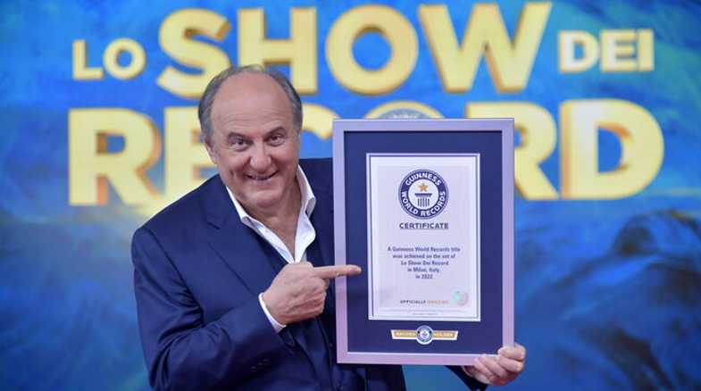Canale 5- Prove incredibili, divertenti e spettacolari nel nuovo appuntamento con "LO SHOW DEI RECORD"