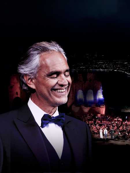 Andrea Bocelli in scena con doppio live al Teatro Antico di Taormina