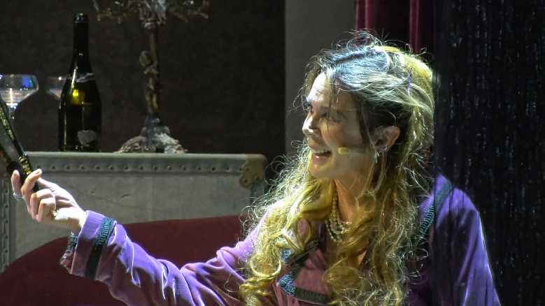 Debutta in prima assoluta V COME VIRGINIA. LA CONTESSA DI CASTIGLIONE spettacolo scritto e diretto da Luca Gaeta, con Patrizia Bellucci, al Teatro Belli-Roma