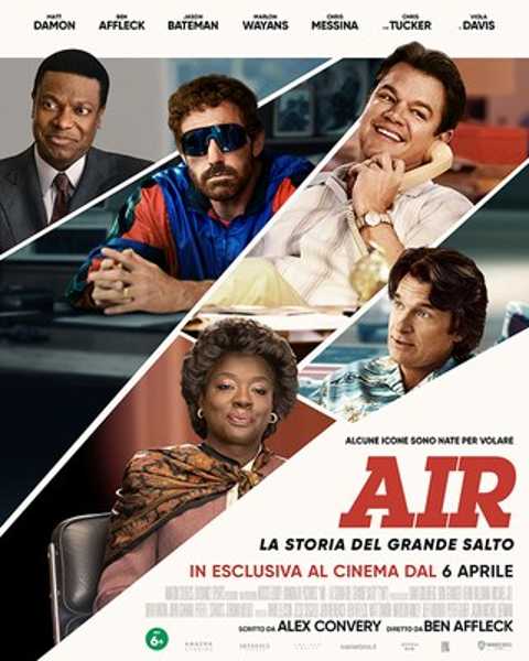 AIR - LA STORIA DEL GRANDE SALTO di Ben Affleck, al cinema dal 6 aprile