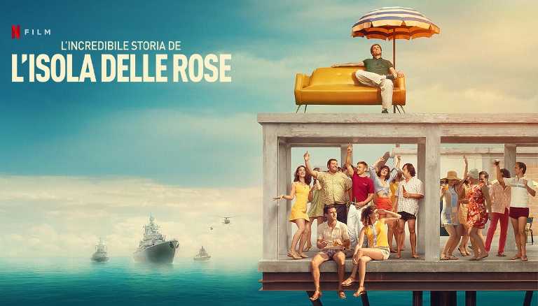 Il film del giorno: "L'incredibile storia de L'Isola delle Rose" (su Rai 2)