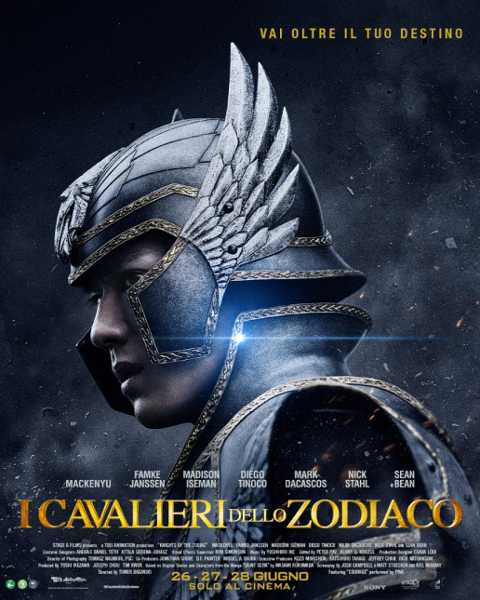 Ecco il trailer de I CAVALIERI DELLO ZODIACO - Il 26, 27 e 28 giugno solo al cinema prodotto da Sony Pictures Ecco il trailer de I Cavalieri dello Zodiaco - Il 26, 27 e 28 giugno solo al cinema prodotto da Sony Pictures