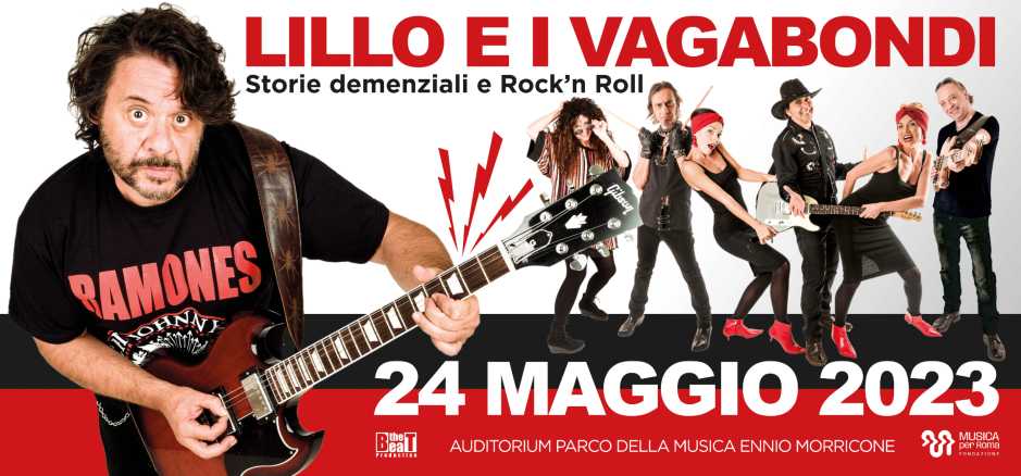 LILLO e i Vagabondi all'Auditorium Parco della Musica di Roma