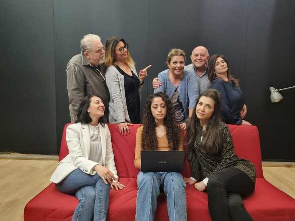 In scena in prima assoluta ERAVAMO LA TERZA C al Teatro Tirso de' Molina-Roma