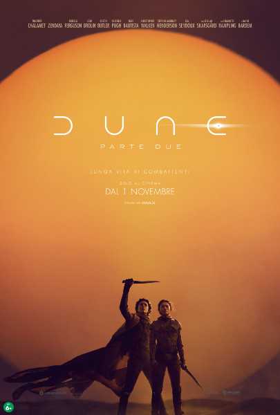 DUNE - PARTE DUE di Denis Villeneuve - Disponibile il primo trailer ufficiale del film con protagonisti Timothée Chalamet e Zendaya DUNE - PARTE DUE di Denis Villeneuve - Disponibile il primo trailer ufficiale del film con protagonisti Timothée Chalamet e Zendaya