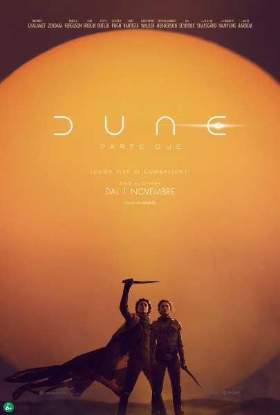 DUNE - PARTE DUE di Denis Villeneuve - Disponibile il primo trailer ufficiale del film con protagonisti Timothée Chalamet e Zendaya