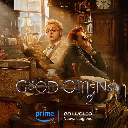 Good Omens, la seconda stagione disponibile dal 28 luglio Good Omens, la seconda stagione disponibile dal 28 luglio