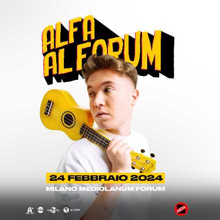 ALFA annuncia la sua prima data al Milano Mediolanum Forum ALFA annuncia la sua prima data al Milano Mediolanum Forum