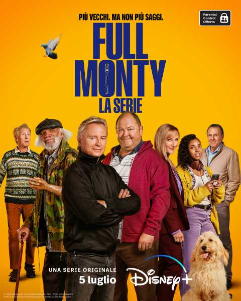 FULL MONTY – LA SERIE - Dal 5 luglio disponibile in streaming su DISNEY+ FULL MONTY – LA SERIE - Dal 5 luglio disponibile in streaming su DISNEY+ 