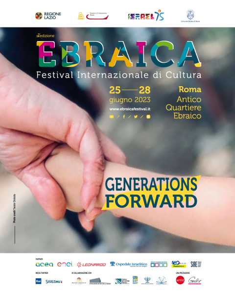 EBRAICA FESTIVAL a Roma : SEBASTIANO SOMMA e PAOLA MINACCIONI tra gli ospiti