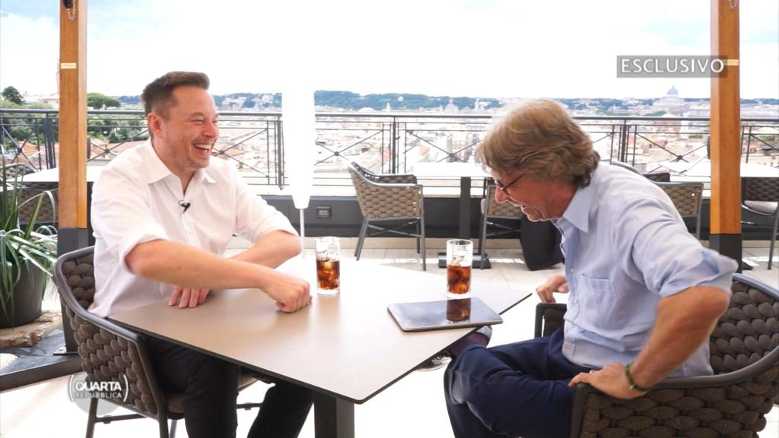 Rete 4 - Nuovo appuntamento con "QUARTA REPUBBLICA": Nicola Porro intervista Antonio Tajani ed Elon Musk