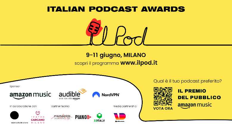 Italian Podcast Awards - i vincitori della seconda edizione Italian Podcast Awards - i vincitori della seconda edizione