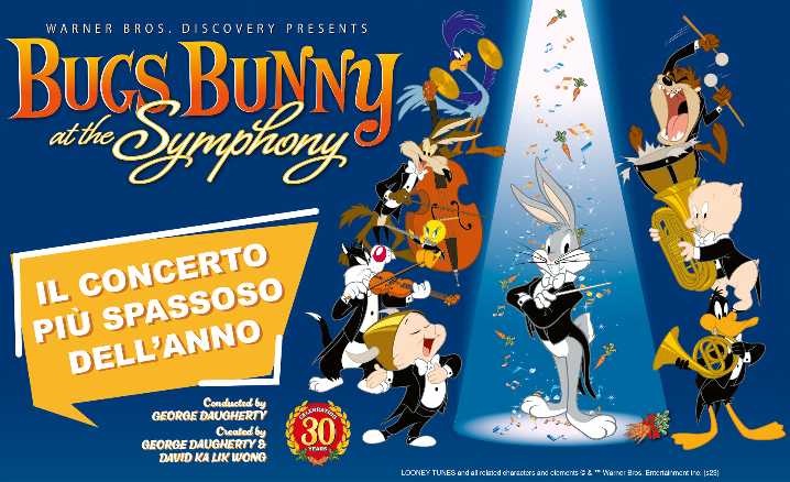 ROMA FILM MUSIC FESTIVAL annuncia la II edizione e il grande evento di apertura dedicato a BUGS BUNNY e ai 100 anni della WARNER BROS ROMA FILM MUSIC FESTIVAL annuncia la II edizione e il grande evento di apertura dedicato a BUGS BUNNY e ai 100 anni della WARNER BROS