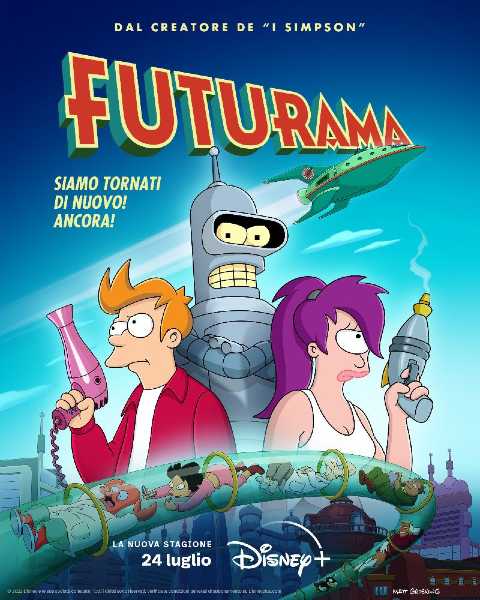 FUTURAMA - Il trailer e la key art dell'undicesima stagione