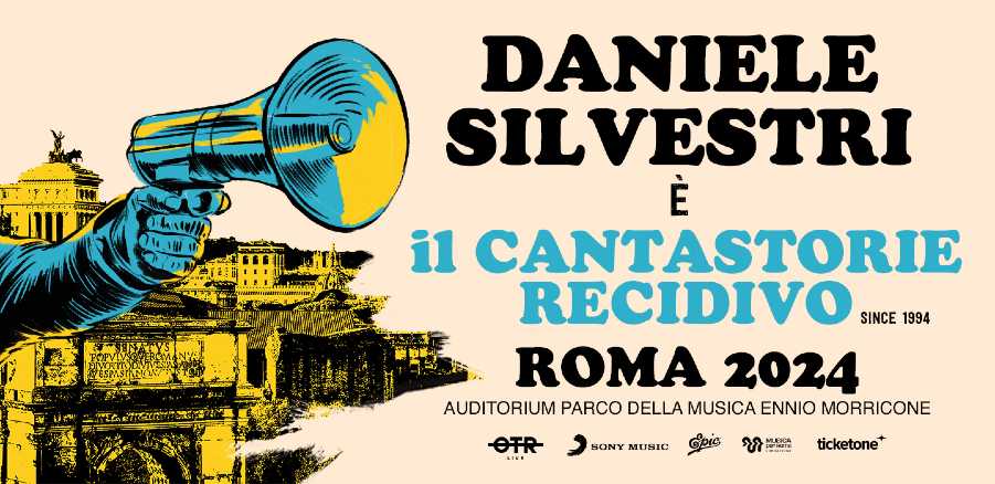 Daniele Silvestri "Il cantastorie recidivo", 30 concerti per celebrare 30 anni di carriera