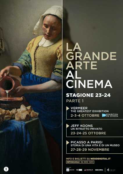 Vermeer, Picasso e Koons: la nuova stagione della Grande Arte al Cinema, nelle sale dal prossimo autunno