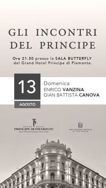Enrico Vanzina e Gianni Canova ospiti a “Gli Incontri del Principe” per celebrare i 40 anni del film cult “Sapore di Mare” Enrico Vanzina e Gianni Canova ospiti a “Gli Incontri del Principe” per celebrare i 40 anni del film cult “Sapore di Mare”