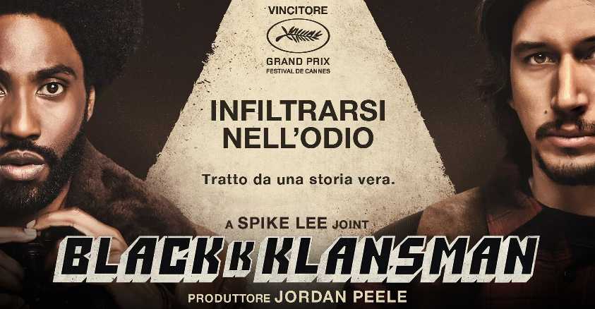 Il film del giorno: "BlacKkKlansman" (su Iris)