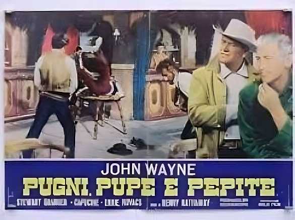 Stasera in TV: John Wayne in prima serata con "Pugni, pupe e pepite" Stasera in TV: John Wayne in prima serata con "Pugni, pupe e pepite"