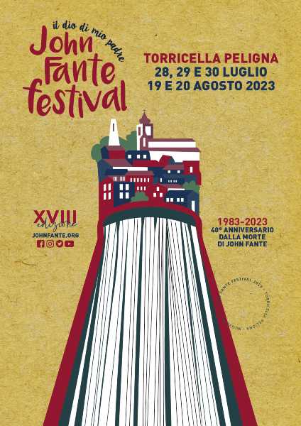 JOHN FANTE FESTIVAL - XVIII edizione - Dal 19 al 20 agosto 2023 il secondo appuntamento