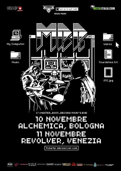 MASTER BOOT RECORD: due date a Bologna e Venezia a novembre