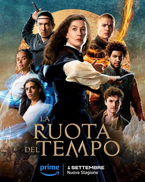 "La Ruota del Tempo" seconda stagione, con Rosamund Pike. In arrivo il 1° settembre su Prime Video "La Ruota del Tempo" seconda stagione, con Rosamund Pike. In arrivo il 1° settembre su Prime Video