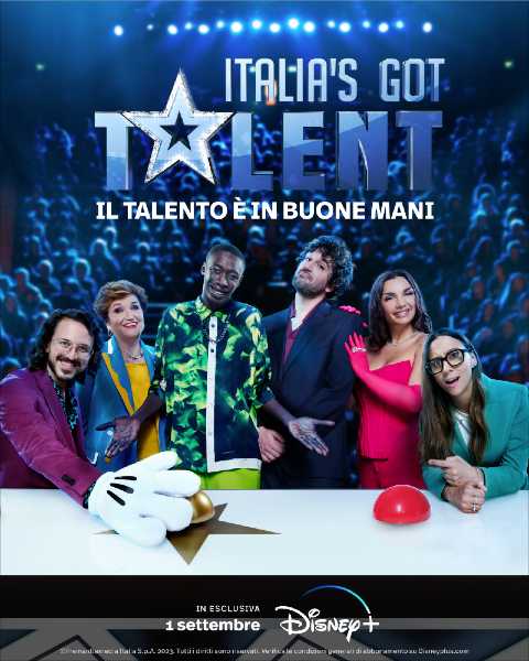 ITALIA’S GOT TALENT - La nuova edizione dello show in esclusiva su DISNEY+ ITALIA’S GOT TALENT - La nuova edizione dello show in esclusiva su DISNEY+
