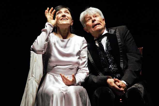 “Risate di gioia - storie di gente di teatro”, di e con Elena Bucci e Marco Sgrosso al Teatro Vittoria di Roma