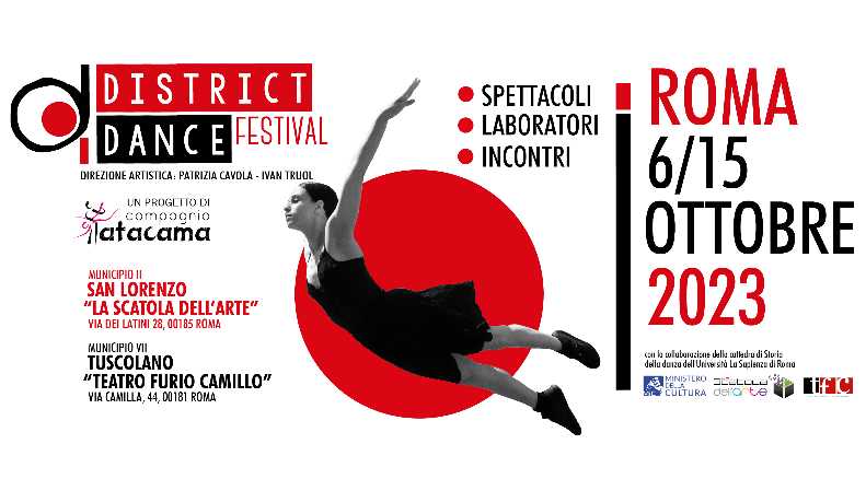 District Dance Festival: spettacoli e laboratori a Roma