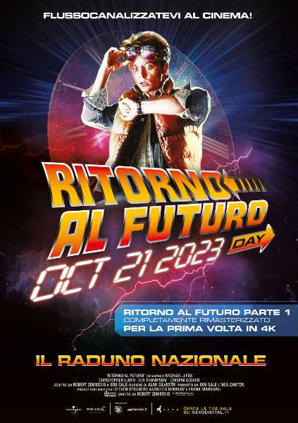 Ritorno al futuro Day al cinema il 21 ottobre Ritorno al futuro Day al cinema il 21 ottobre