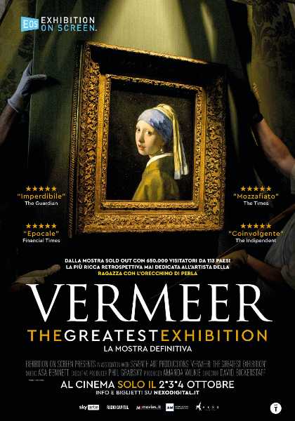 "Vermeer. The greatest exhibition" 2-3-4 ottobre al cinema