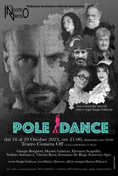 Debutta POLE DANCE, lo spettacolo al Teatro Cometa Off