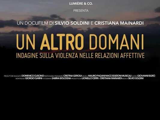 In prima tv assoluta il docufilm "Un altro domani" In prima tv assoluta il docufilm "Un altro domani"