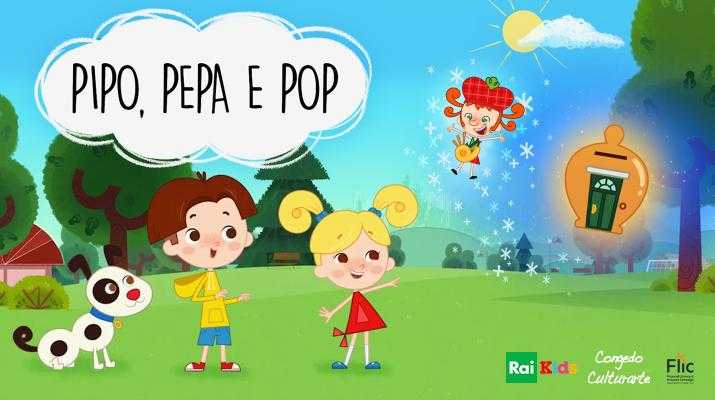 “PIPO, PEPA & POP”, economia per bambini su RAI YOYO