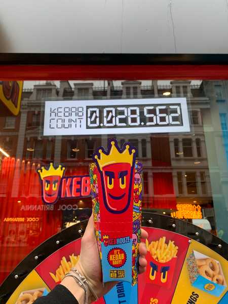 Grande successo per la catena KEBHOUZE A LONDRA