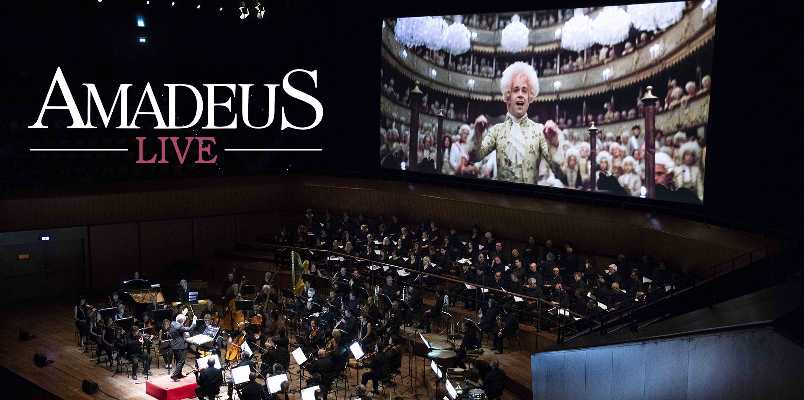 AMADEUS, il film di Milos Forman con la musica dal vivo