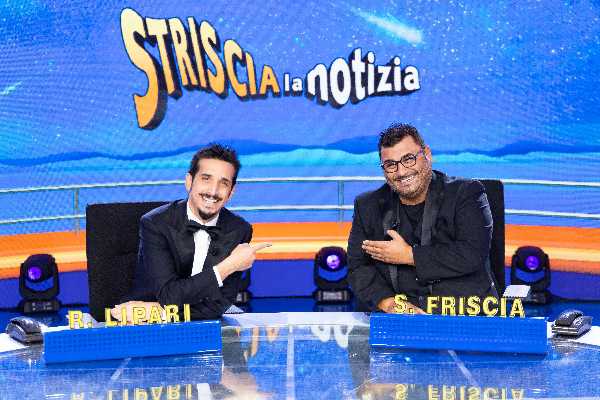 STRISCIA LA NOTIZIA: stasera torna la coppia Friscia-Lipari