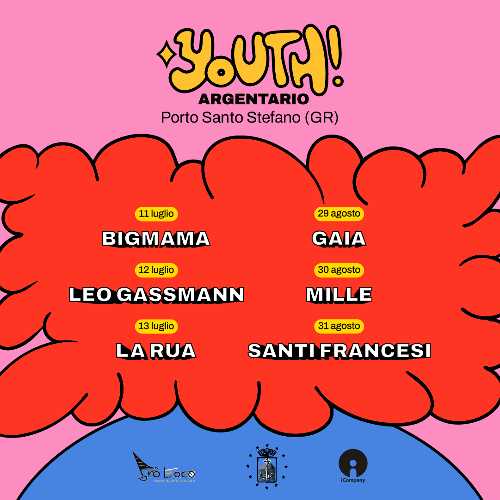Cresce l’attesa per la prima edizione di YOUTH! ARGENTARIO